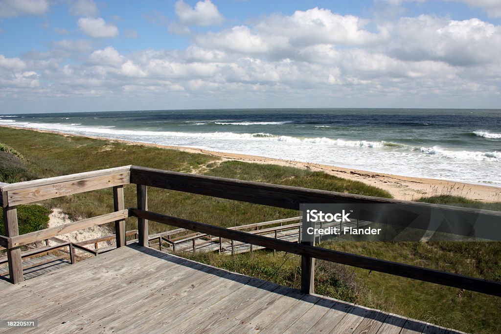 Blick auf den Strand - Lizenzfrei Anhöhe Stock-Foto