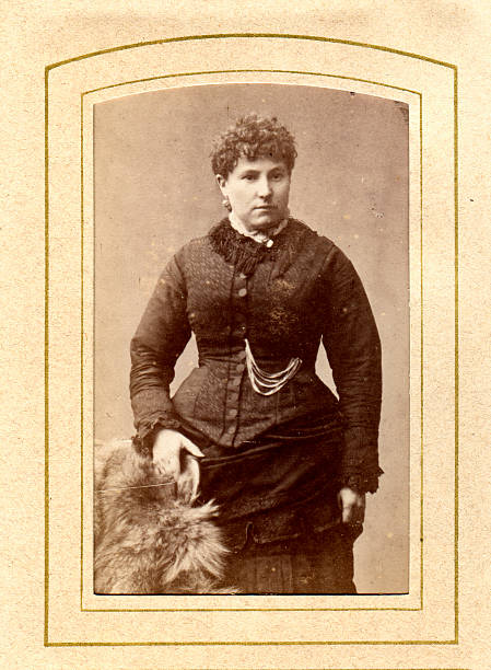 istock Victorian Young Woman - Old Photograph 182205538