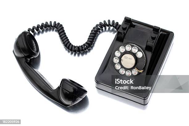 De 1940 Telefone - Fotografias de stock e mais imagens de 1940-1949 - 1940-1949, Branco, Cor preta