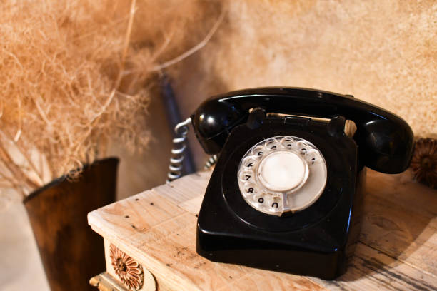 istock Old vintage phone 1822060971