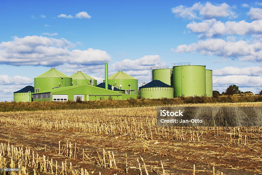 Biogas fahren Industrie - Lizenzfrei Bio-Treibstoff Stock-Foto