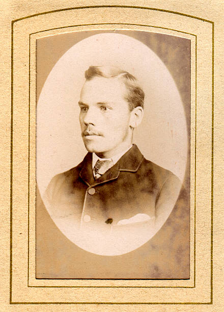 istock Victorian Man Old Photograph 182206341