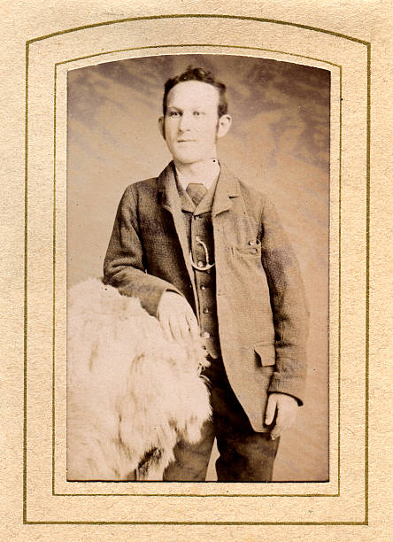 istock Victorian Man Old Photograph 182206833