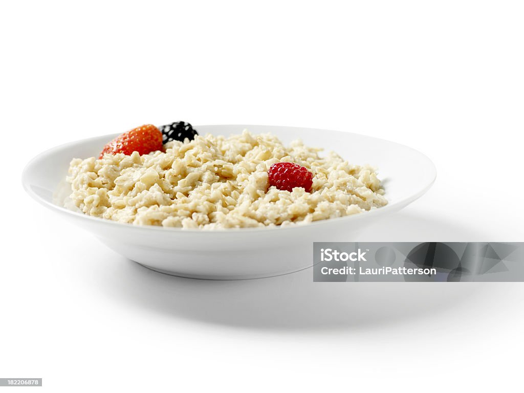 Mingau de aveia com frutas - Foto de stock de Alimentação Saudável royalty-free