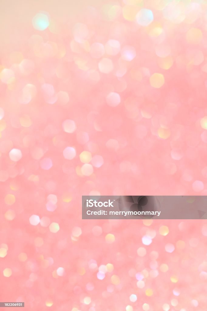 Pink Champagne Bubbles XXXL photo of defucused pink champagne bubble sparkles Pink Color Stock Photo