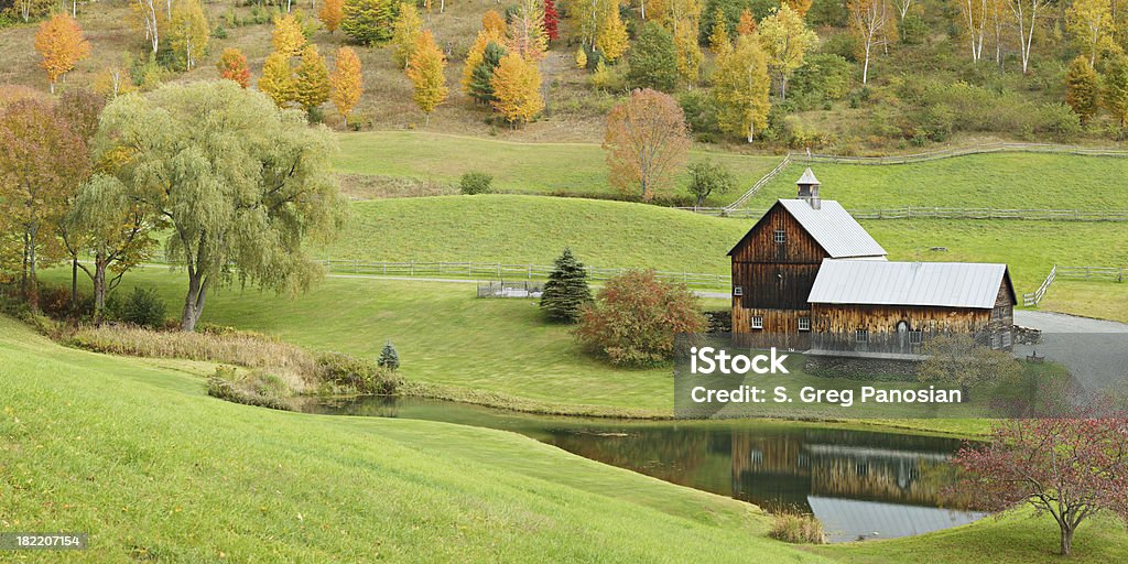 Granja de Vermont - Foto de stock de Vermont libre de derechos