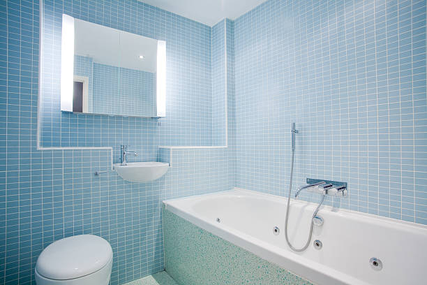 an old bathroom in a Soviet apartment without renovation, a bathroom with old renovations, a bathroom