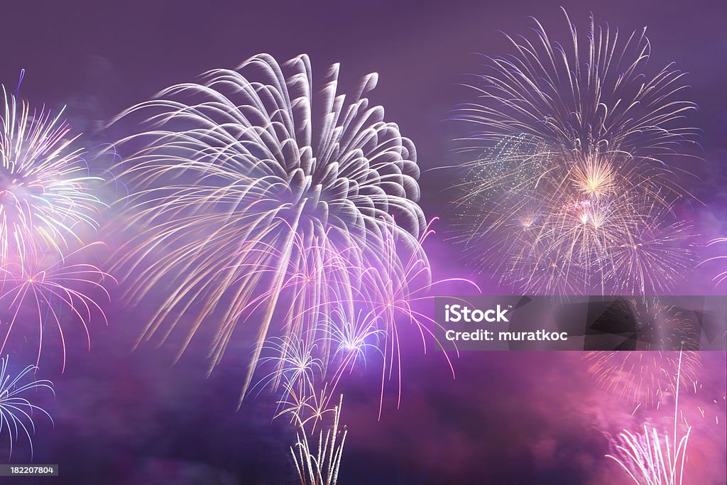 Fireworks colorful firework display Firework - Explosive Material Stock Photo