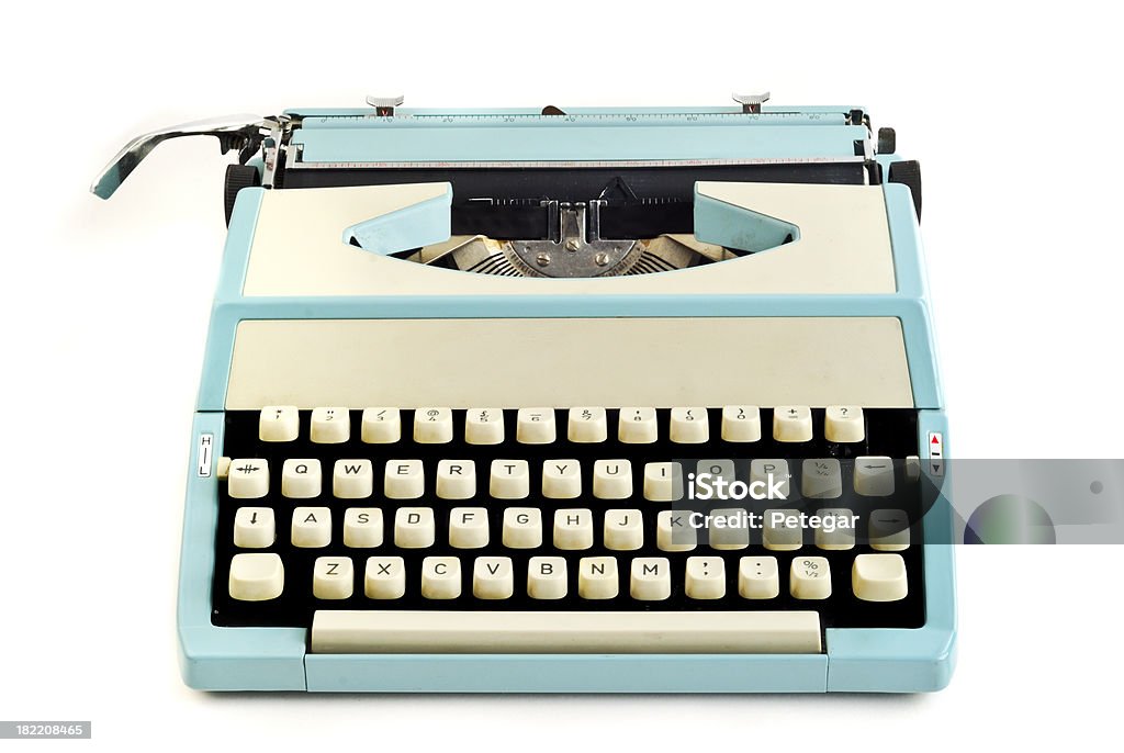 Ретро Пишущая машинка - Стоковые фото Пишущая машинка роялти-фри