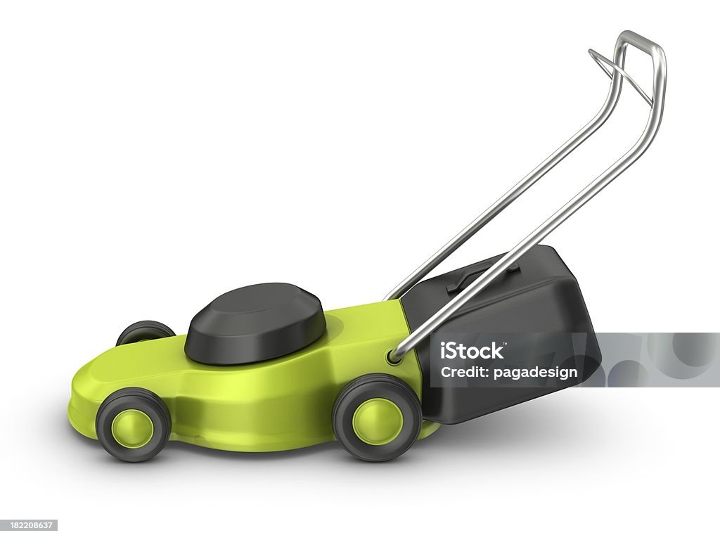 mower  Lawn Mower Stock Photo