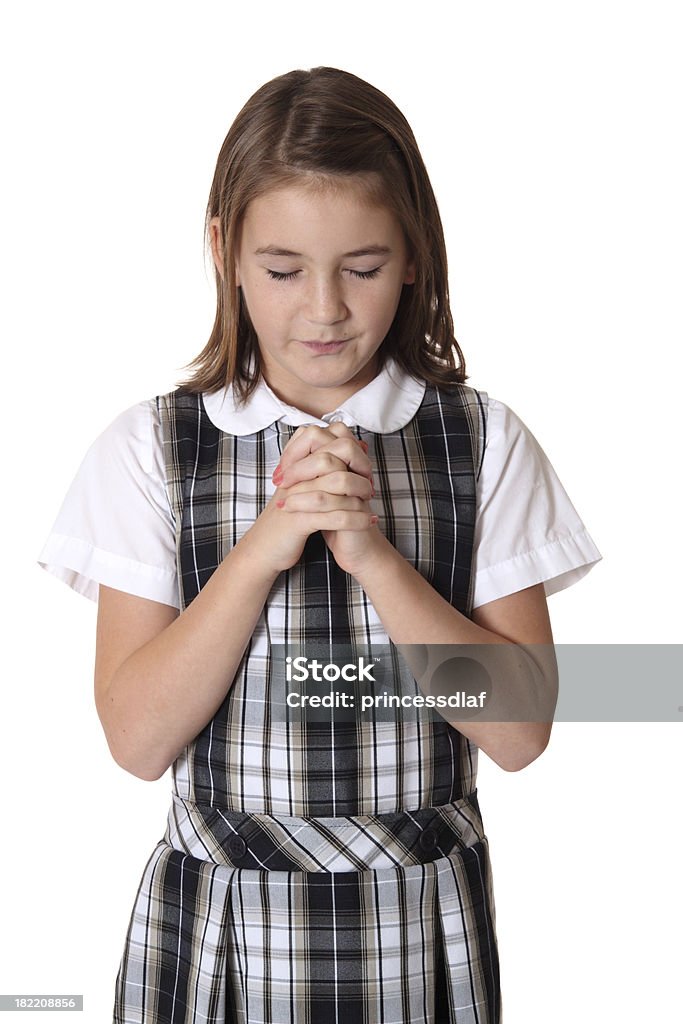 Student Beten - Lizenzfrei Katholizismus Stock-Foto