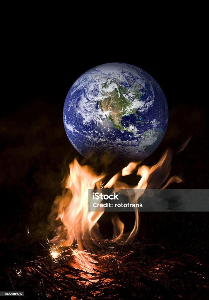 O aquecimento Global (tamanho de imagem XXL - Foto de stock de Explodir royalty-free