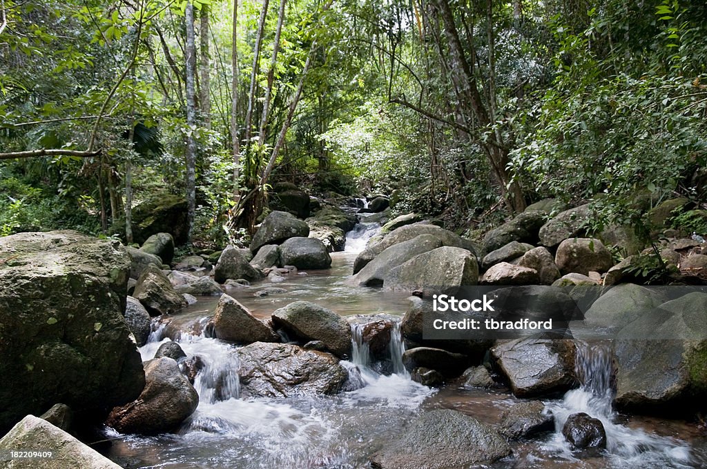 Cascata Bang Pae a Phuket, Tailandia - Foto stock royalty-free di Acqua