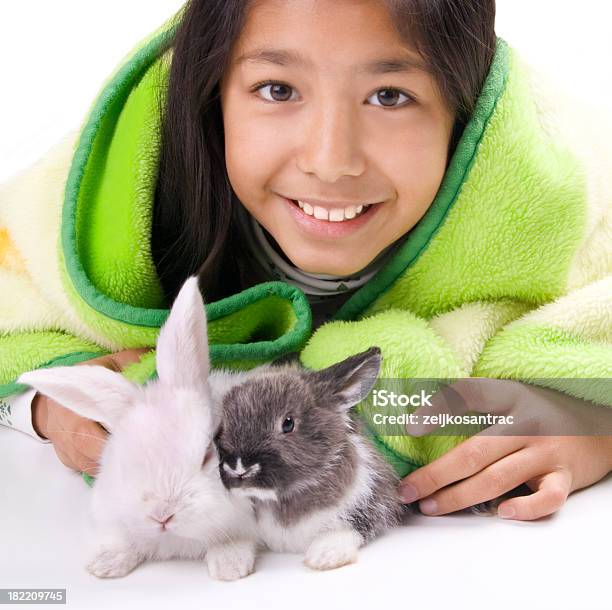 Best Friends Stock Photo - Download Image Now - Adult, Animal, Baby Rabbit