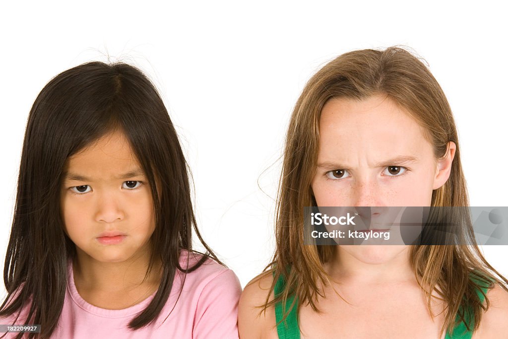As muitas faces de uma criança - Foto de stock de 6-7 Anos royalty-free