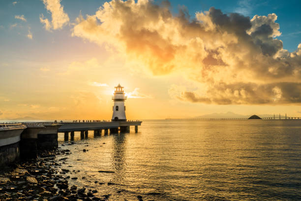 Coastline natural landscape in Zhuhai
