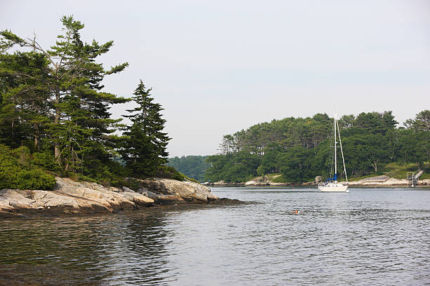 istock Maine rivers, harbors, coast 182210660