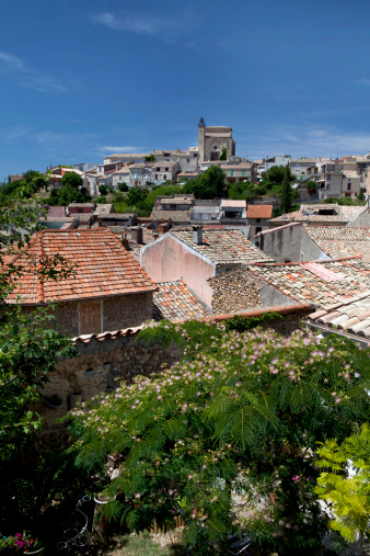 Village of Apt in Provence France