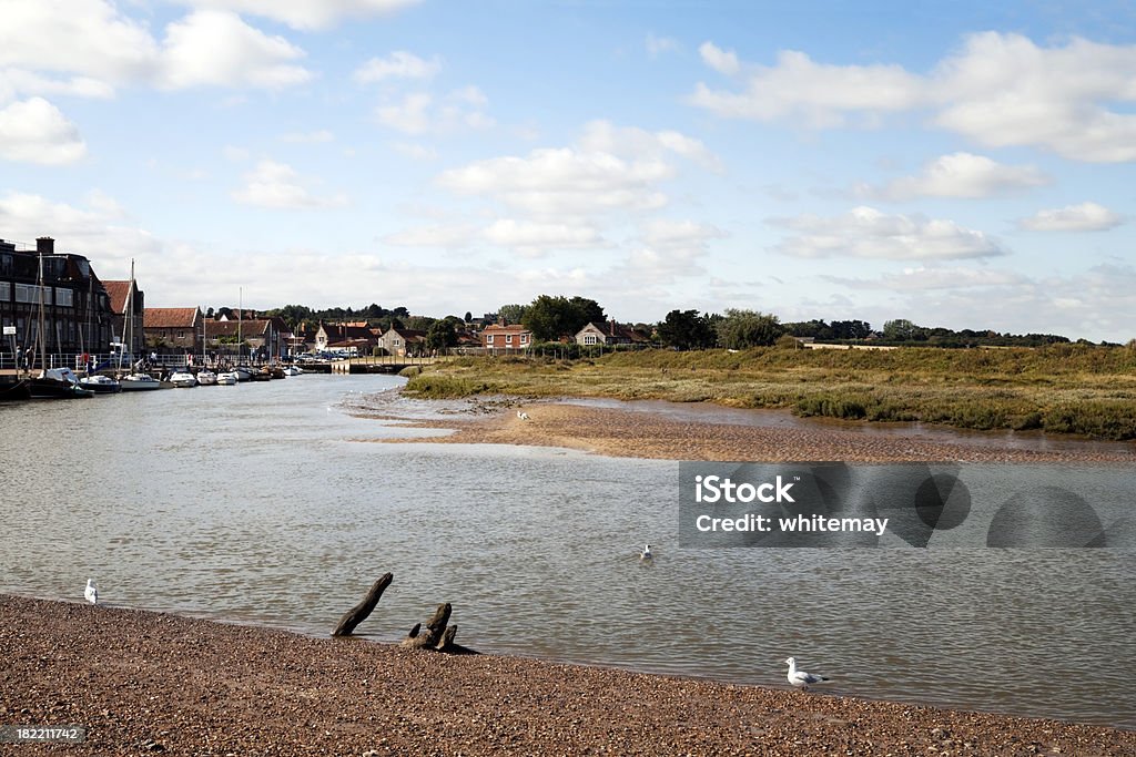 Blakeney Квей при отливе - Стоковые фото Норфолк - Англия роялти-фри