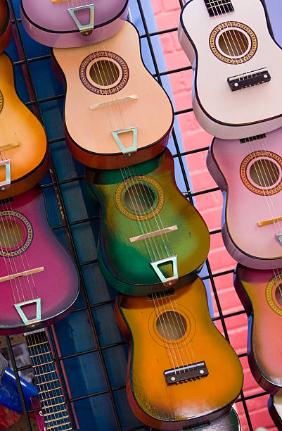 istock Guitars of many colors 182211980