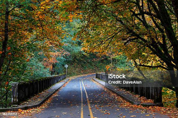 Bridge を進みcolumbia River Highway を進みます - アメリカ太平洋岸北西部のストックフォトや画像を多数ご用意 - アメリカ太平洋岸北西部, オレゴン州, オレンジ色