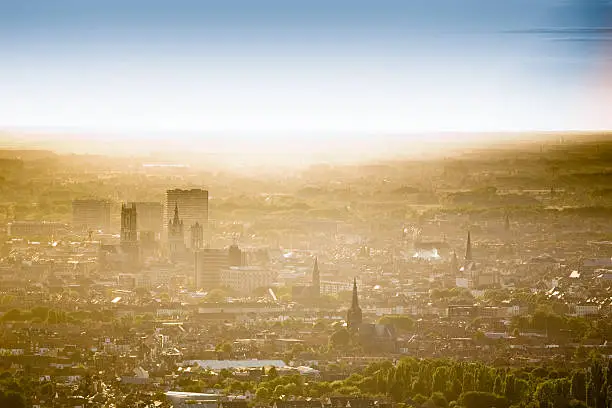 "Skyline of Ghent, Belgium"