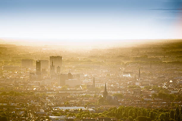 Skyline Gandawa fascynuje historią, Belgia – zdjęcie