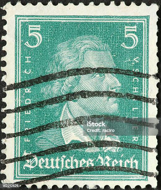 Friedrich Schiller - Fotografias de stock e mais imagens de Alemanha - Alemanha, Argumentista, Cor verde