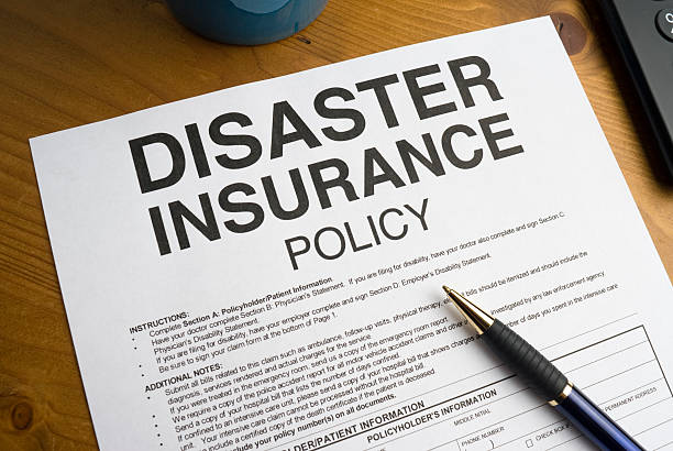 istock Disaster Insurance Policy about to be signed 182212799