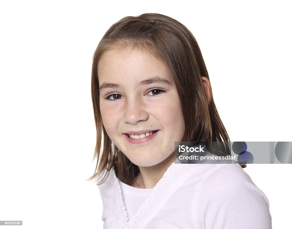 Lächelnd Mädchen - Lizenzfrei 10-11 Jahre Stock-Foto