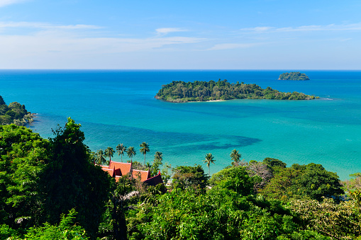 Seascape of Chang island(Koh chang) ,the famouse island of Thailand