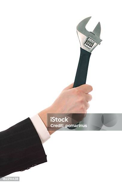 Adjust Stock Photo - Download Image Now - Adjustable Wrench, Adult, Business