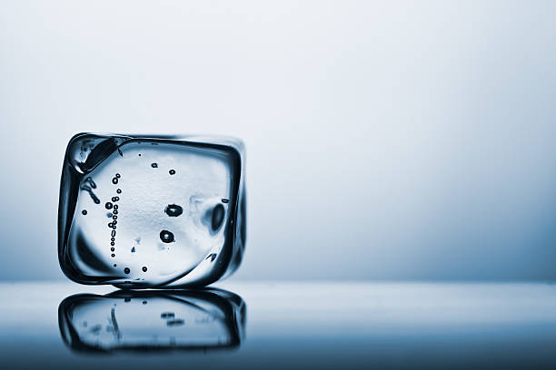 Ice Cubes Stock Photo - Download Image Now - Back Lit, Close-up