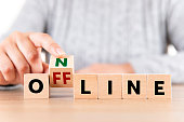 Online and Offline Word Cubes