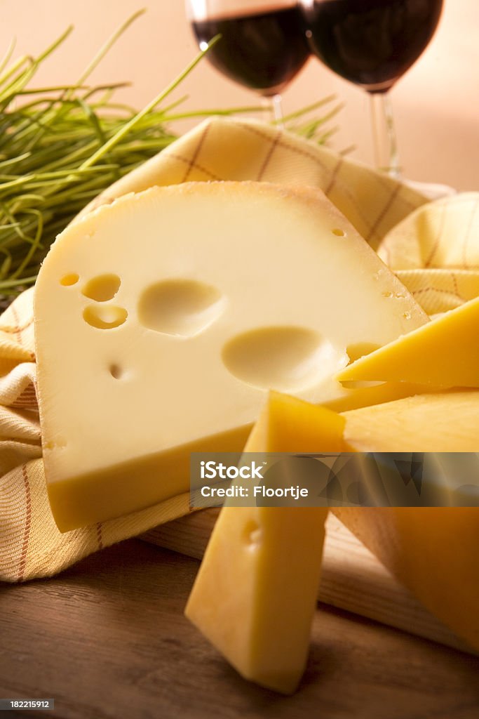 Queso imágenes fijas: Gouda - Foto de stock de Queso libre de derechos