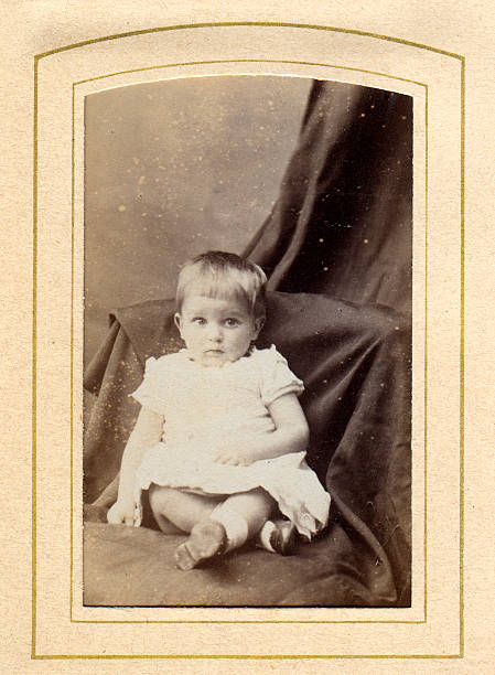 istock Victorian Infant Old Photograph 182216058