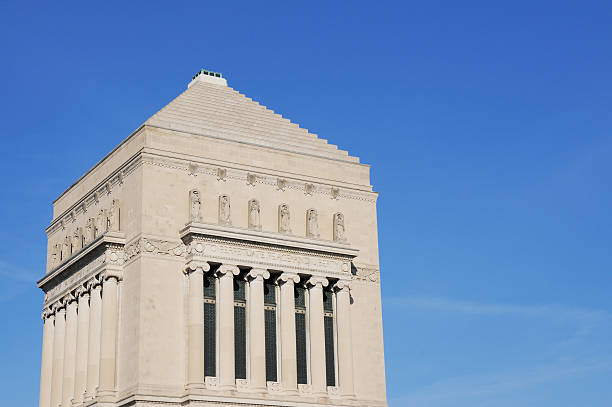 istock Indiana War Memorial Building in Indianapolis 182216120