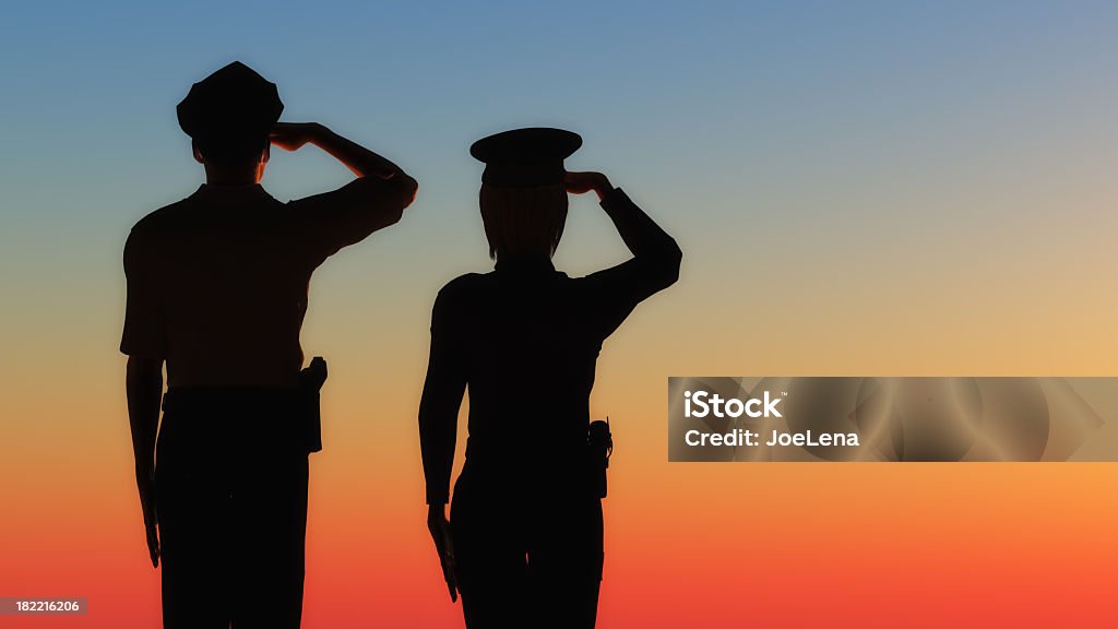 Atardecer de Salute - Foto de stock de Conceptos libre de derechos