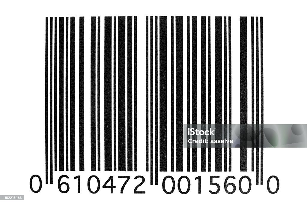 Papper Code Bar Bar Code Stock Photo - Download Image Now - Bar Code, Cut Out, Black ...