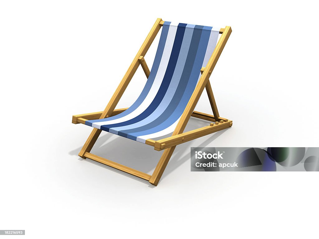 Chaise longue. - Foto stock royalty-free di Bianco