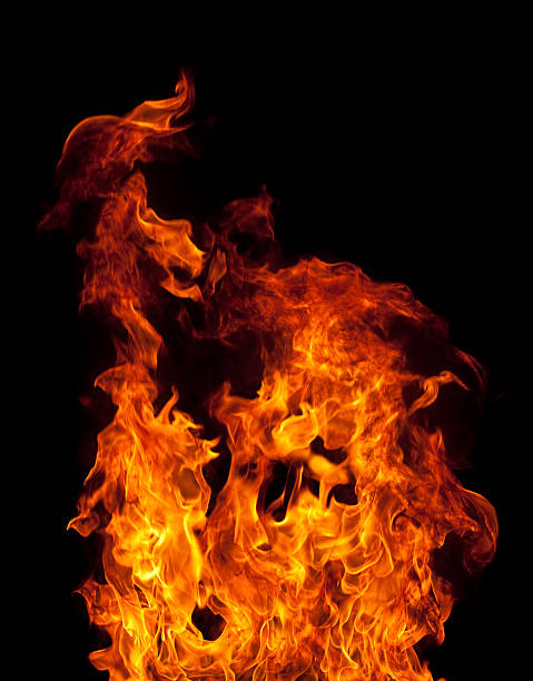 image de feu - fireball orange flame burnt photos et images de collection