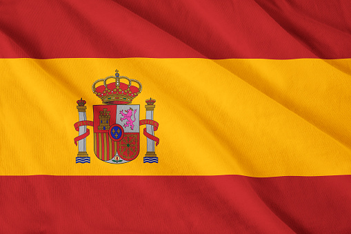 Spanish flag background
