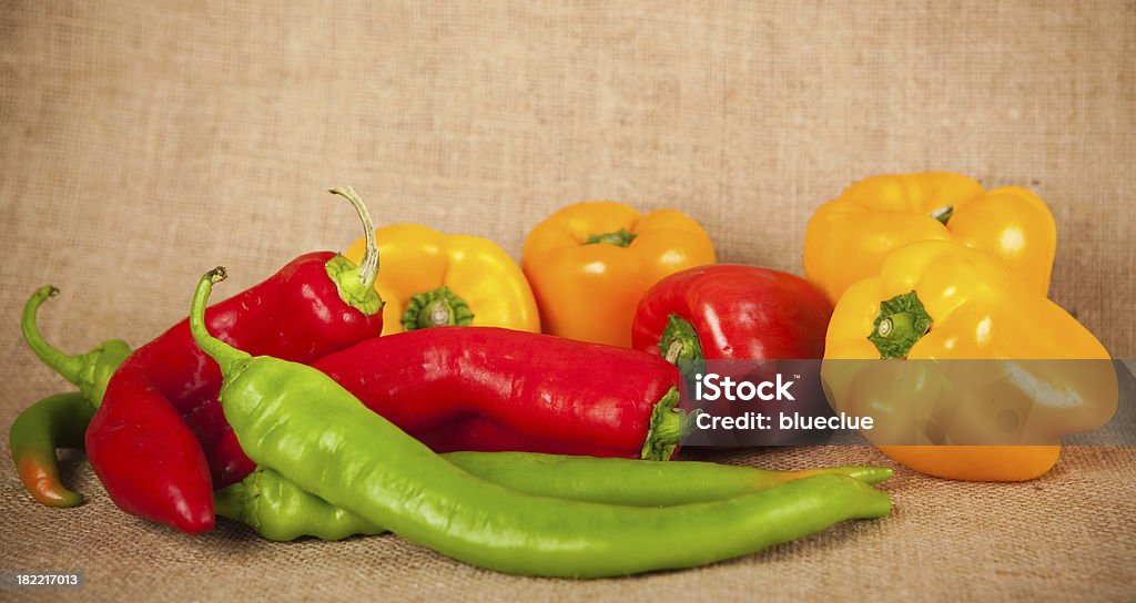 Pimentos - Royalty-free Aniagem de Cânhamo Foto de stock