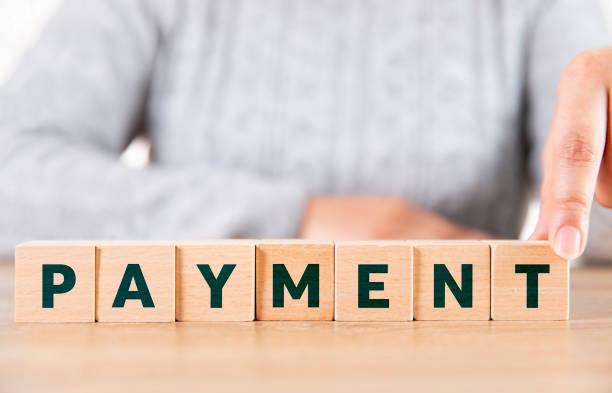 istock Payment Word with Wooden Cubes 1822174739