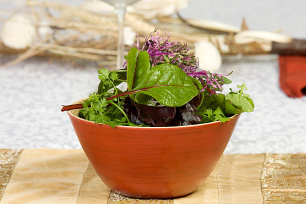 mixed leaf salad