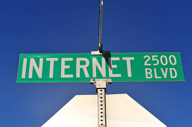 Internet street sign