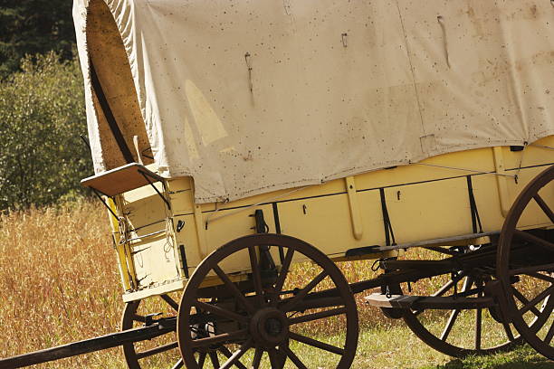 istock Wagon Wheel Stagecoach Carriage Cart 182218976