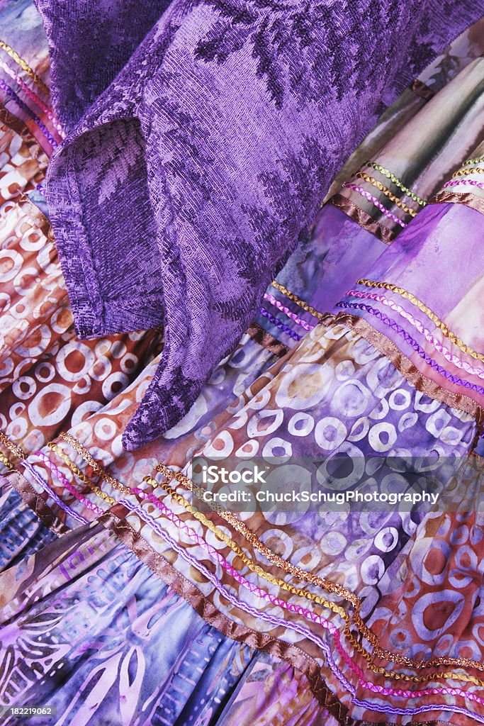 Stoff modische Kleidung Lila Lavendel - Lizenzfrei Abstrakt Stock-Foto