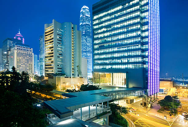 istock Hong Kong Business District 182219221