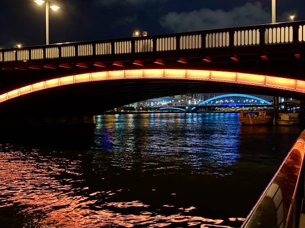 istock Japan - Tokyo - bridge and Sumida River 1822213136